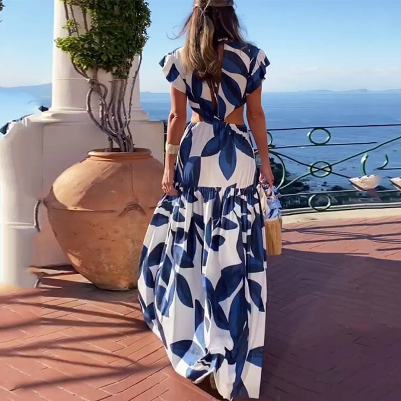 Myla | Maxi Dress with Cut Outs
