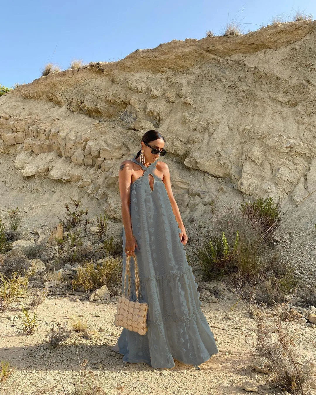 Myla | Ruffle Maxi Dress for Women