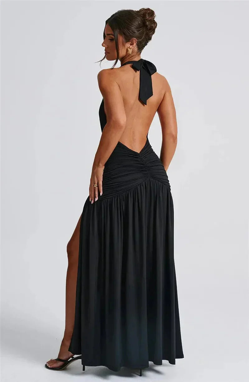 Myla | Halter Dress for Women Maxi & Elegant