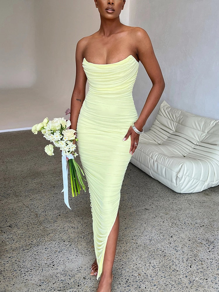Myla | Strapless Dress for Ladies Elegant & Sexy