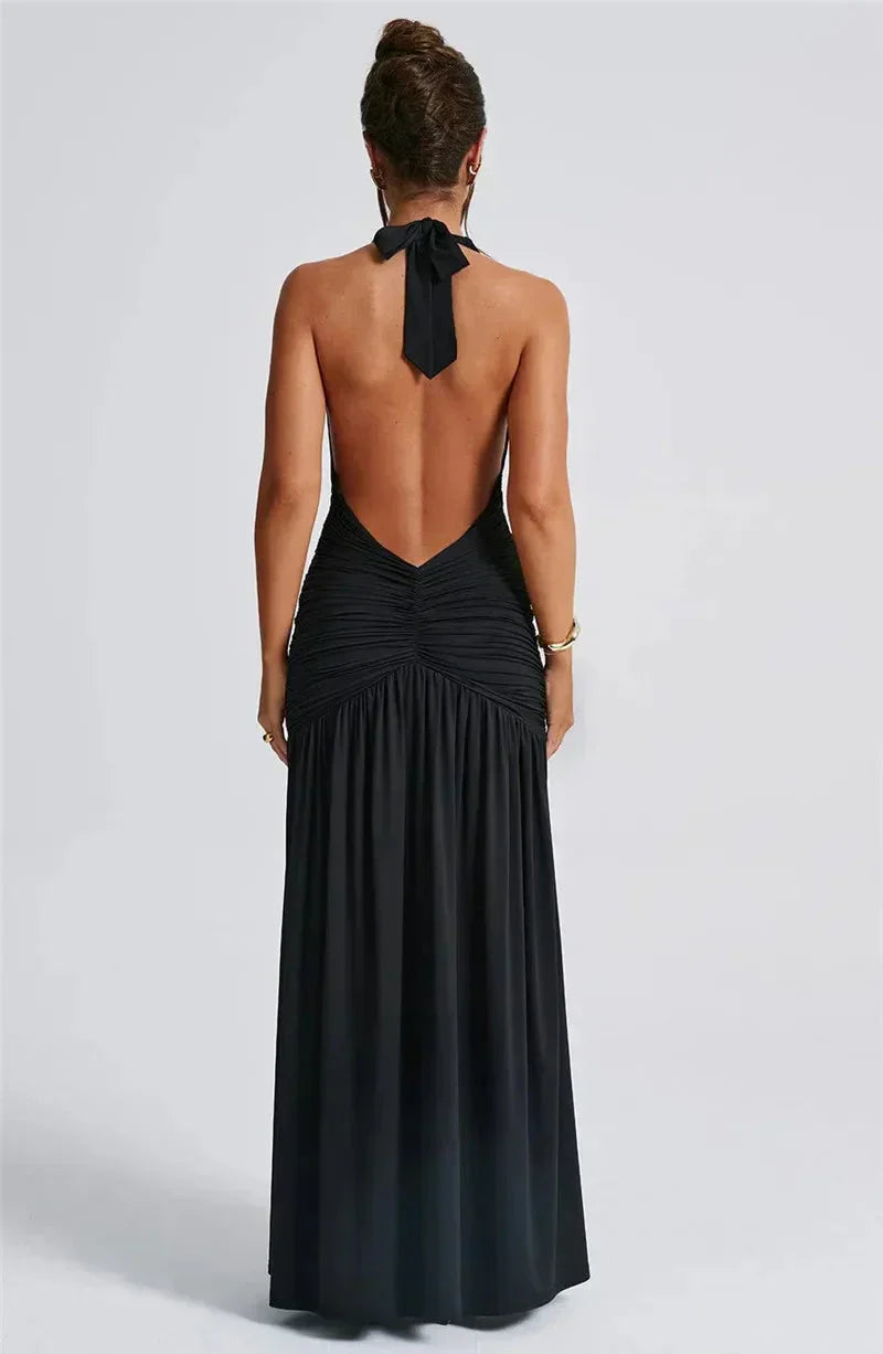 Myla | Halter Dress for Women Maxi & Elegant