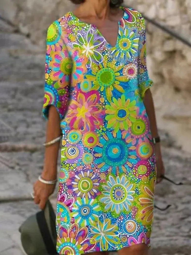 Myla | Casual Flower Dress for Women