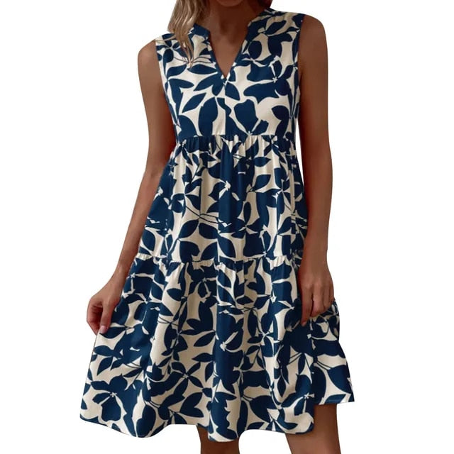 Myla | Elegant Dress with V-Neck for Women