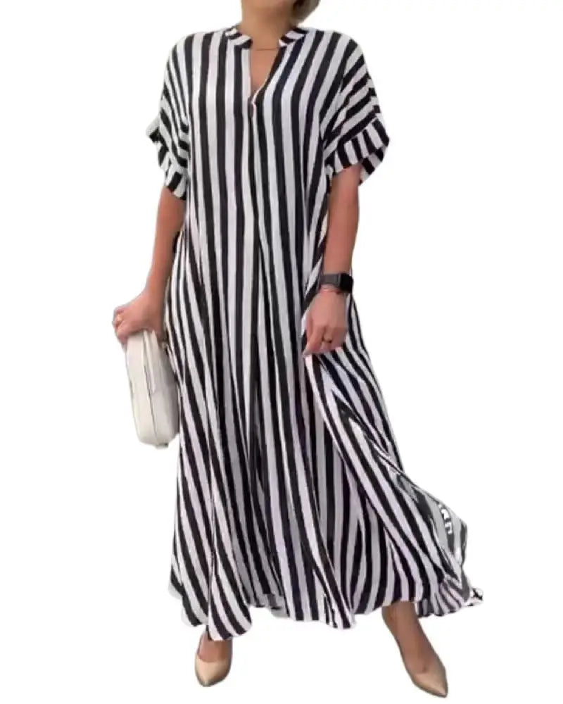 Myla | Elegant Striped Maxi for Women