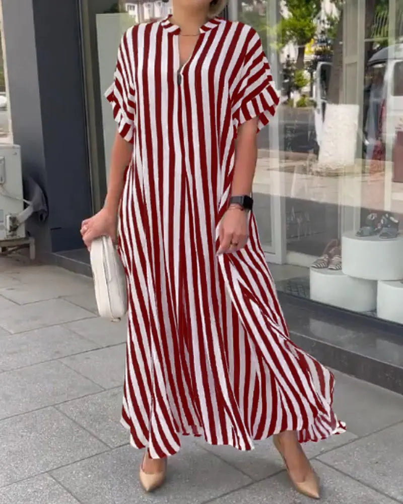 Myla | Elegant Striped Maxi for Women