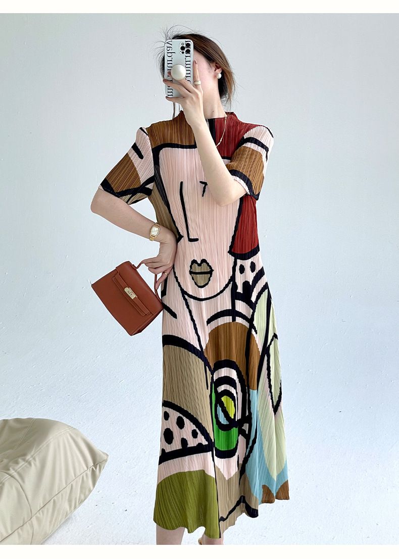 Myla | Graphic Elegant Dress for Women
