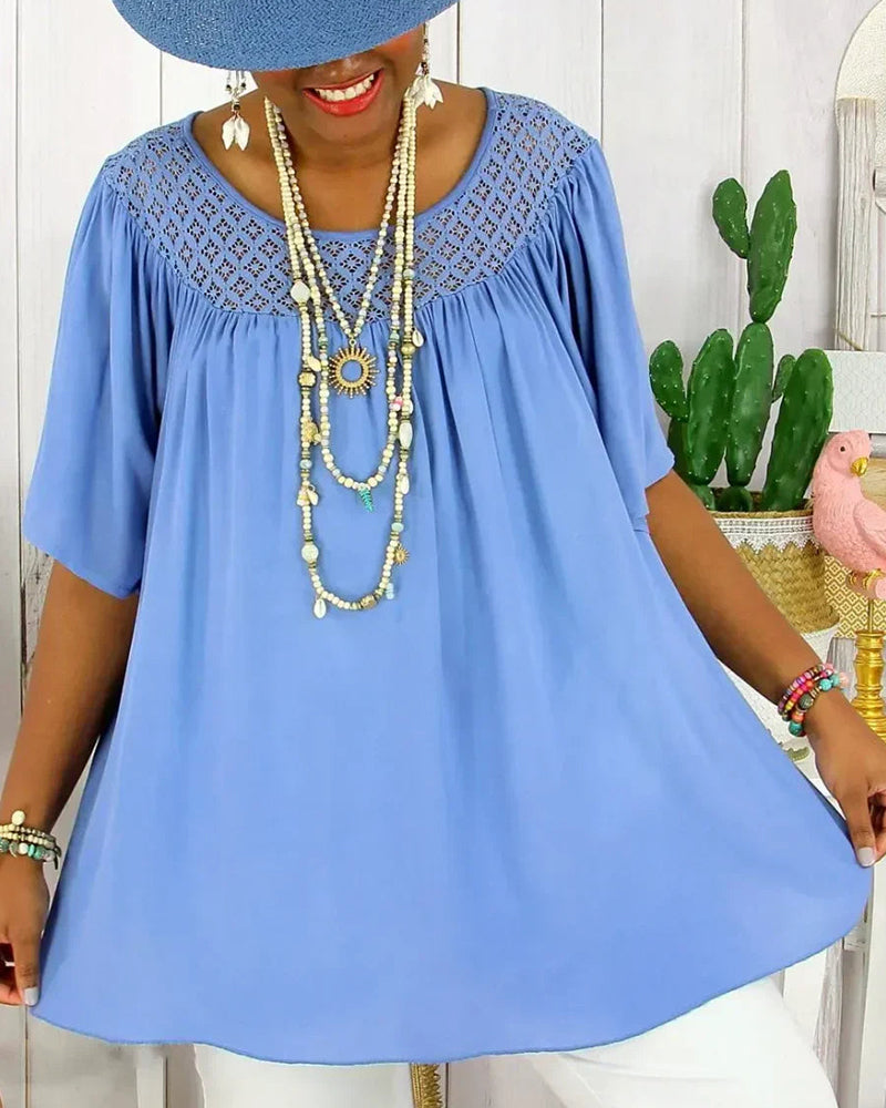 Myla | Blouse Solid Color Loose Fit