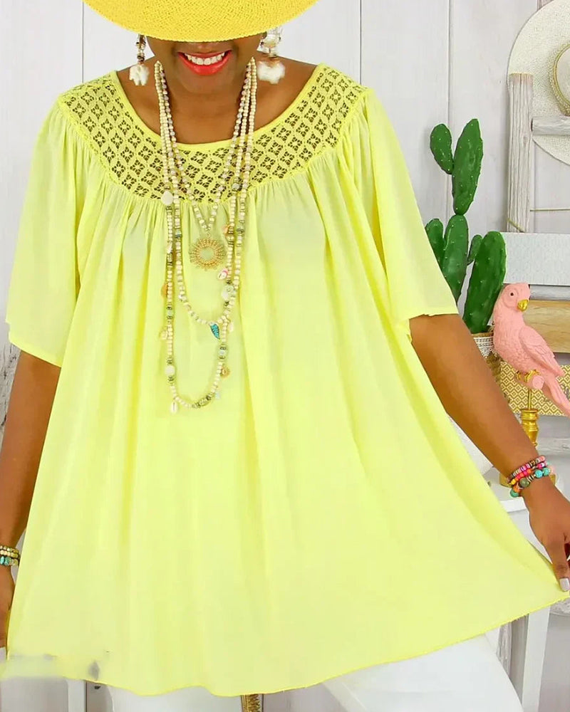 Myla | Blouse Solid Color Loose Fit
