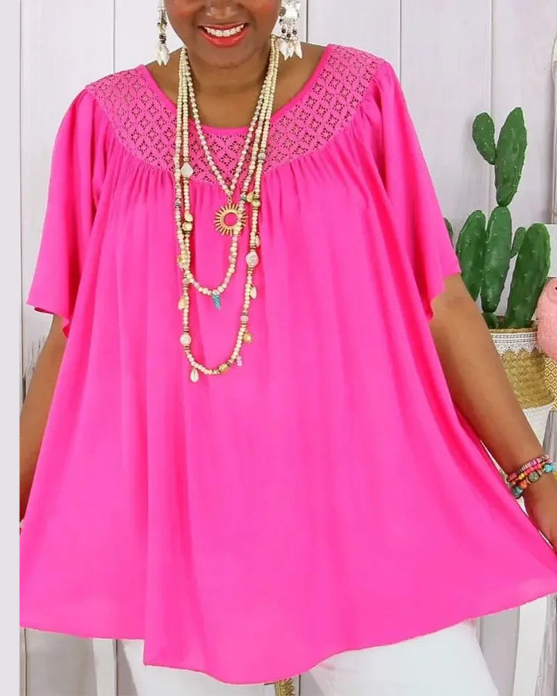 Myla | Blouse Solid Color Loose Fit