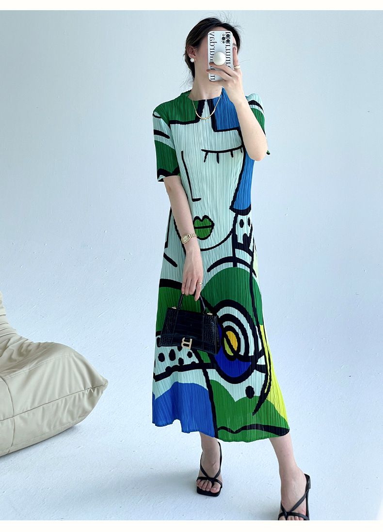 Myla | Graphic Elegant Dress for Women