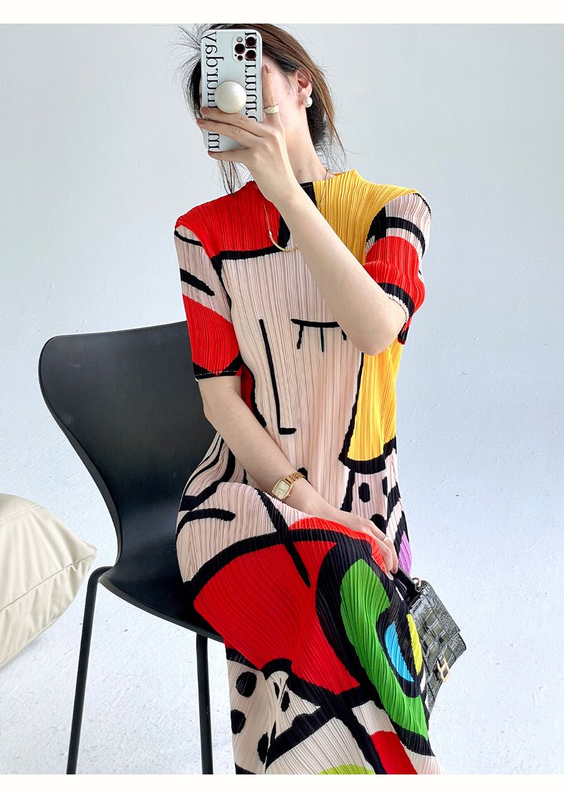 Myla | Graphic Elegant Dress for Women