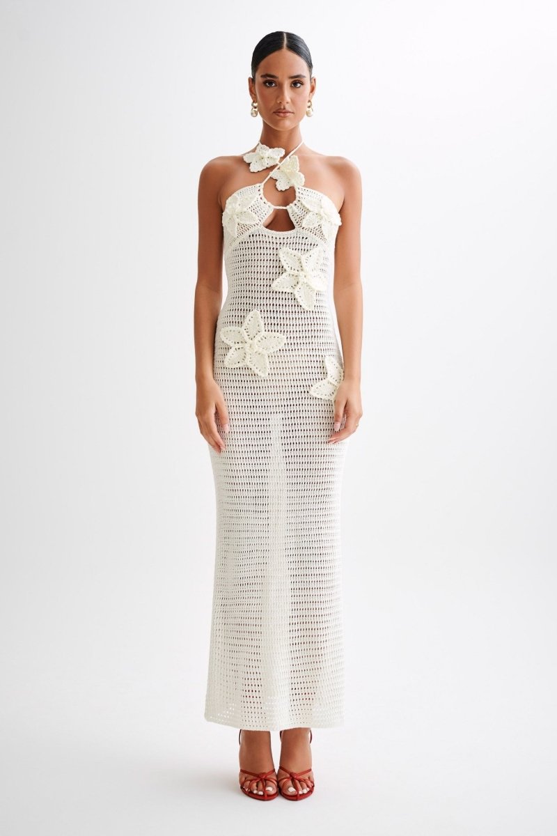 Myla | Crocheted Maxi Dress with Summery Boho Style for Women