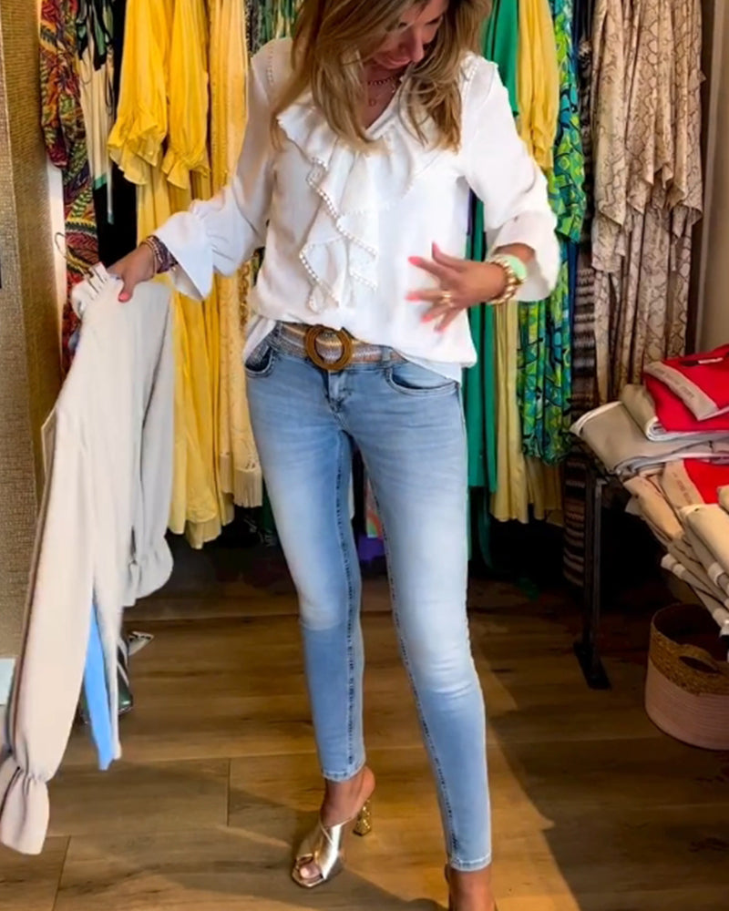 Myla | Designer-Ruffle Blouses for Women
