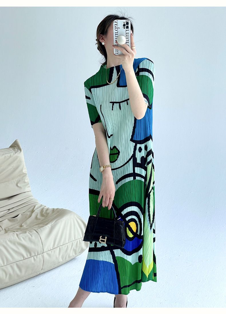 Myla | Graphic Elegant Dress for Women