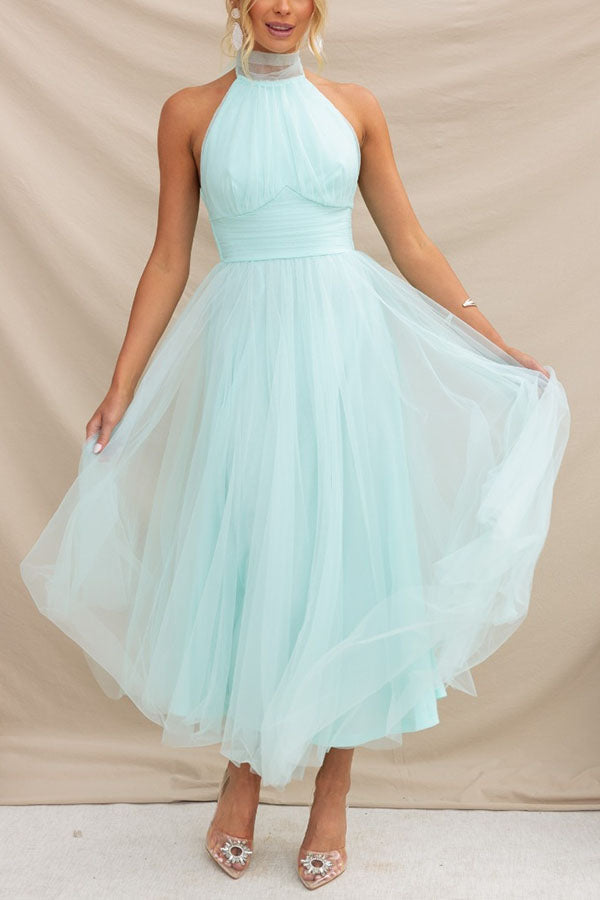 Myla | Halter Dress for Ladies Dreamy & Ethereal