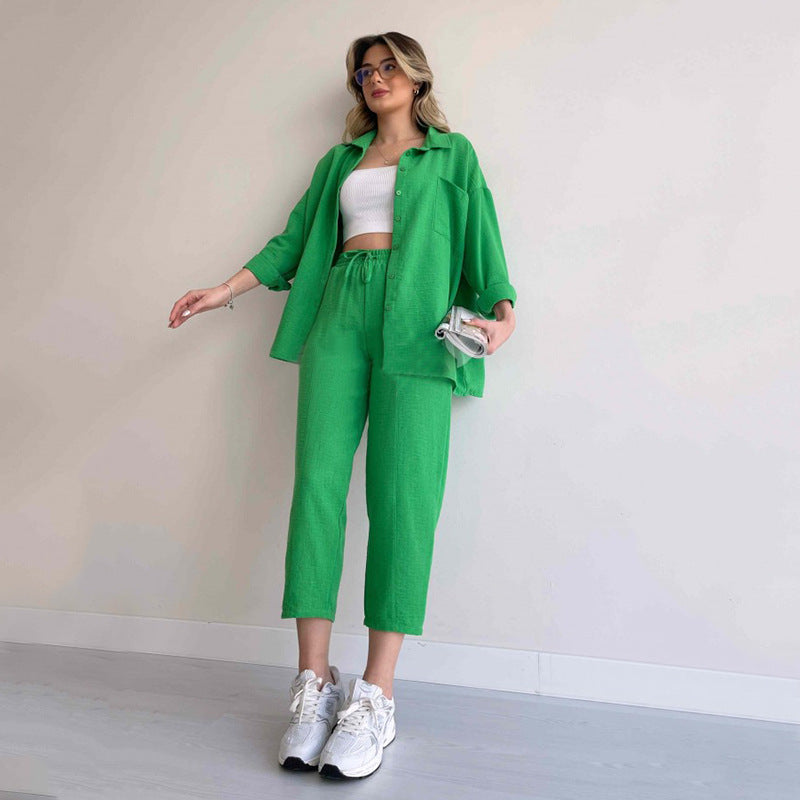 Myla | Linen Two Piece Set