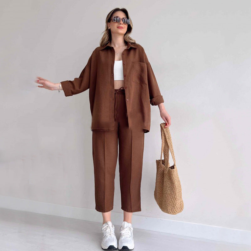 Myla | Linen Two Piece Set