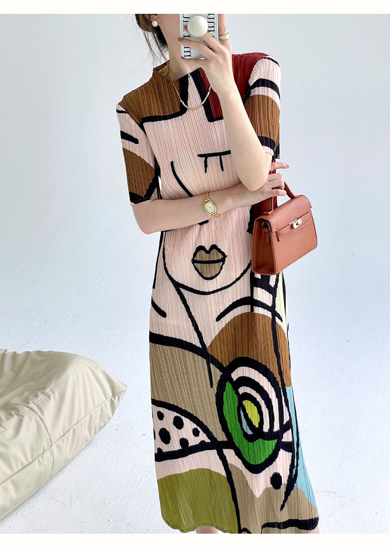 Myla | Graphic Elegant Dress for Women