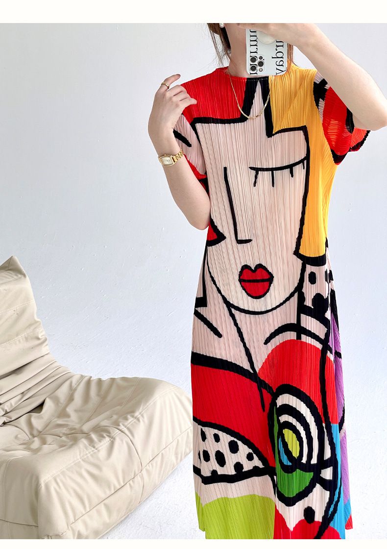 Myla | Graphic Elegant Dress for Women