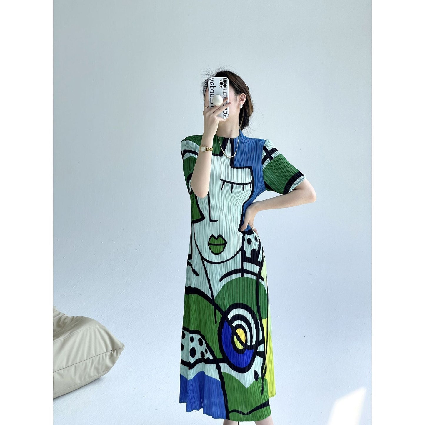 Myla | Graphic Elegant Dress for Women