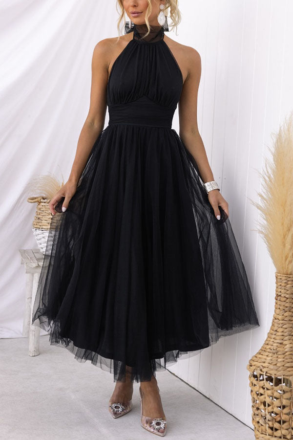 Myla | Halter Dress for Ladies Dreamy & Ethereal