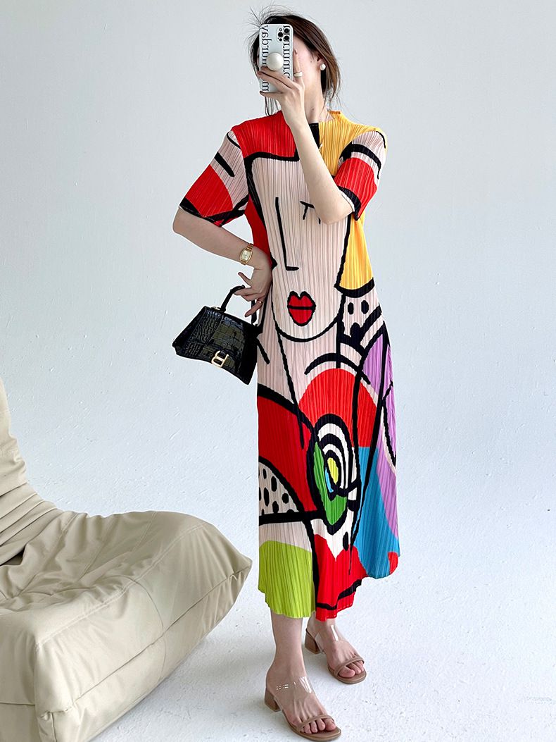 Myla | Graphic Elegant Dress for Women