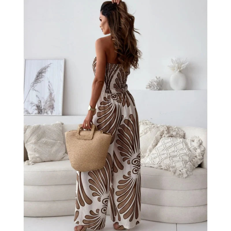 Myla | Classic Strapless Jumpsuit for Women Chic & Versatile