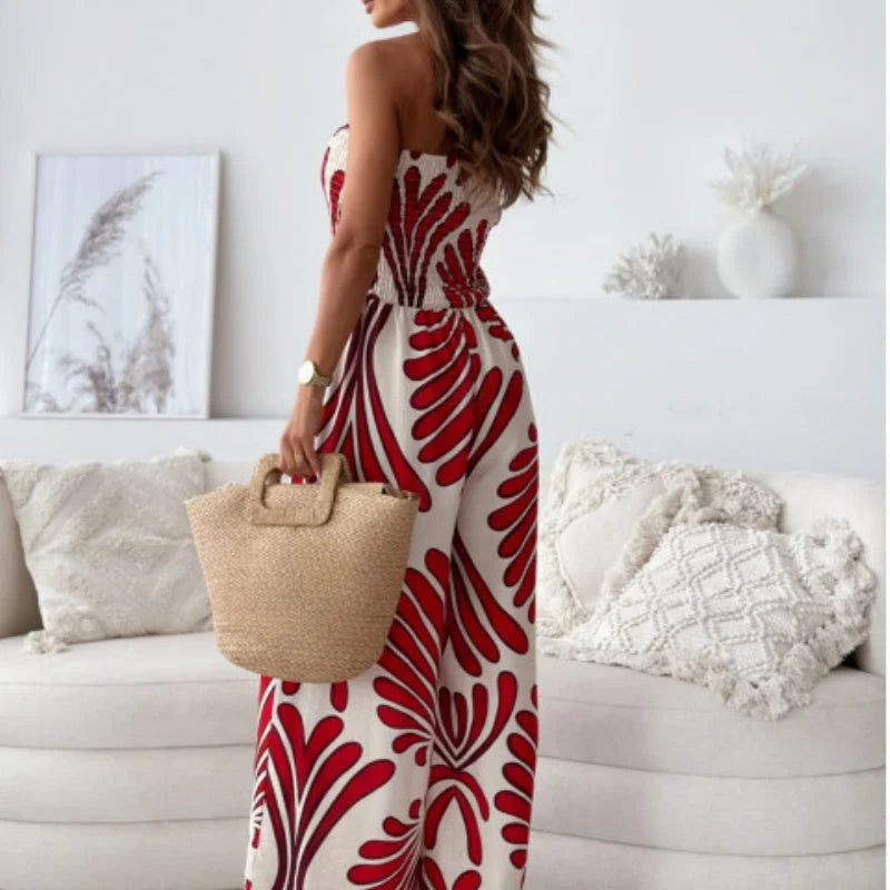 Myla | Classic Strapless Jumpsuit for Women Chic & Versatile
