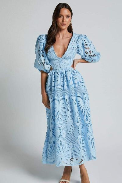 Myla | V-Neck Dress for Ladies Elegant & Stylish