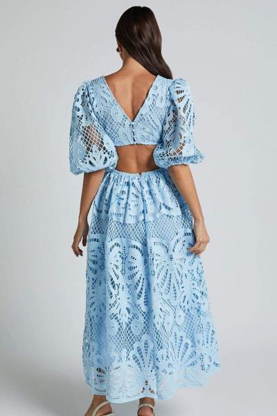 Myla | V-Neck Dress for Ladies Elegant & Stylish