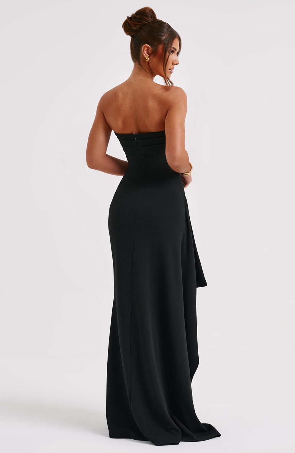 Myla | Black Split Dress for Women Chic & Comfortable