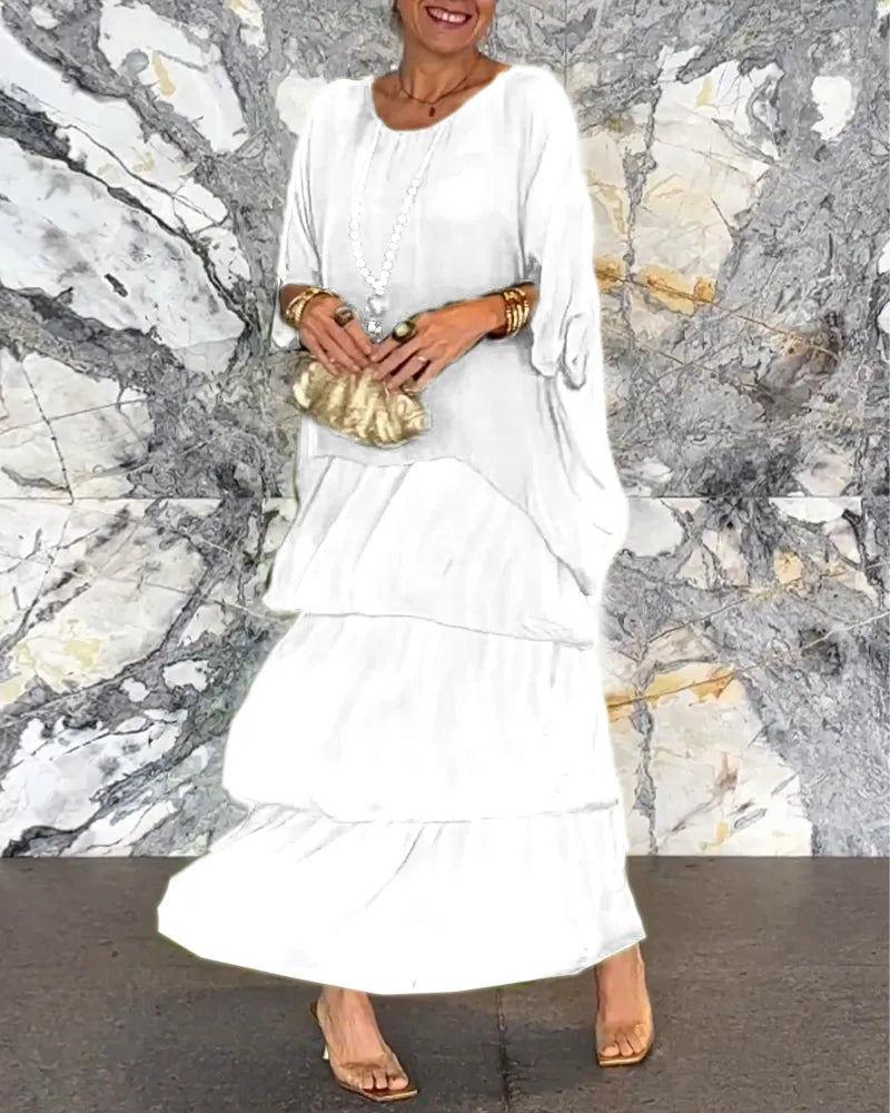 Myla | Elegant Draped Dress for Women Stylish & Flattering