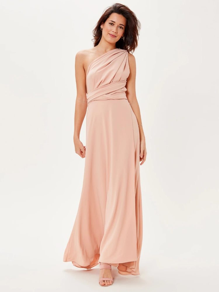 Myla | Elegant Draped Evening Dress for Women