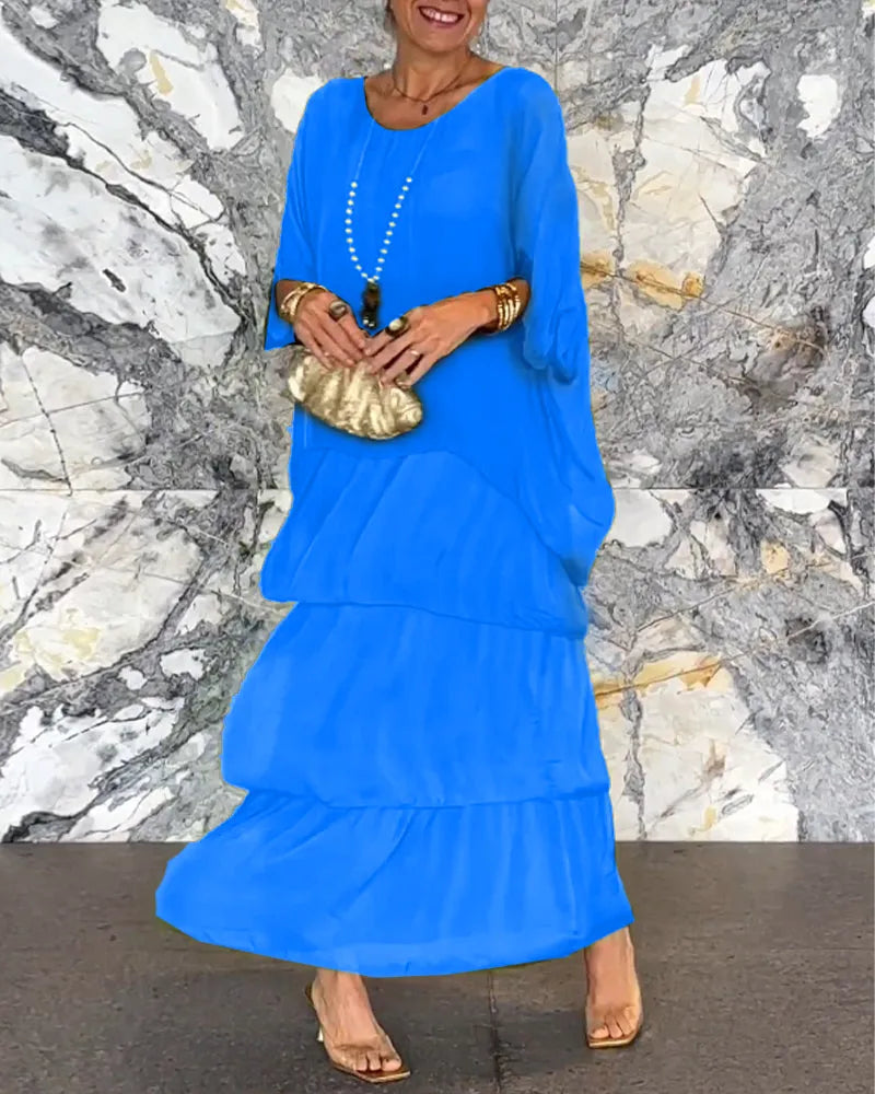 Myla | Elegant Draped Dress for Women Stylish & Flattering