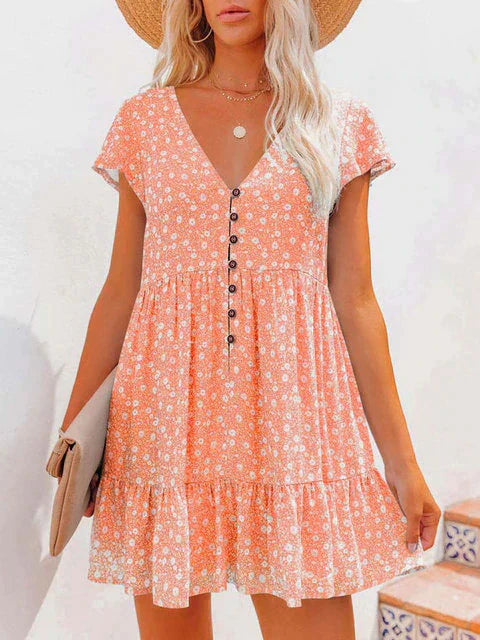 Myla | Flower Flare Dress for Women Romantic & Airy