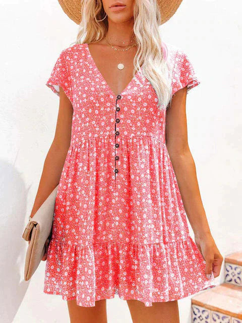 Myla | Flower Flare Dress for Women Romantic & Airy