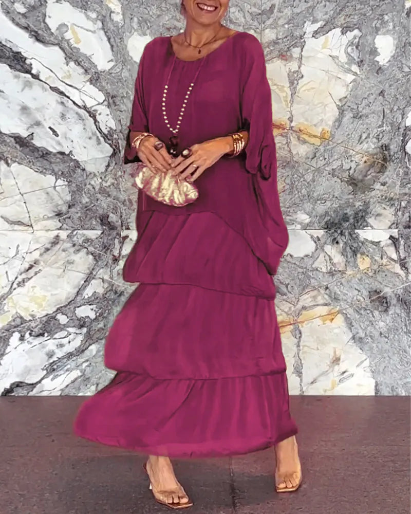Myla | Elegant Draped Dress for Women Stylish & Flattering