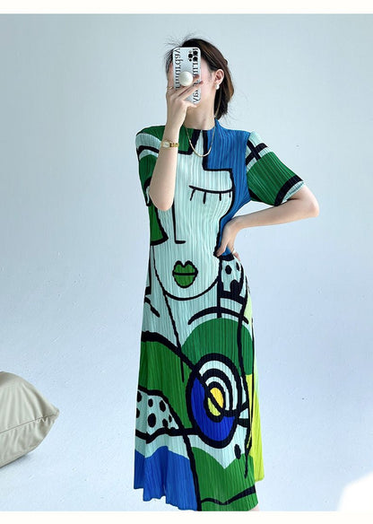 Myla | Graphic Elegant Dress for Women