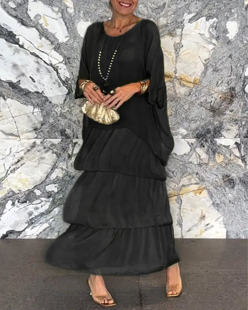 Myla | Elegant Draped Dress for Women Stylish & Flattering