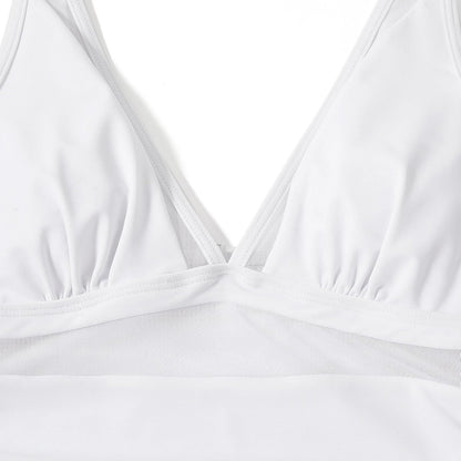 Myla | Women Sexy Mesh Tummy Control Swimsuit Push Up High Waisted Bathing Suit