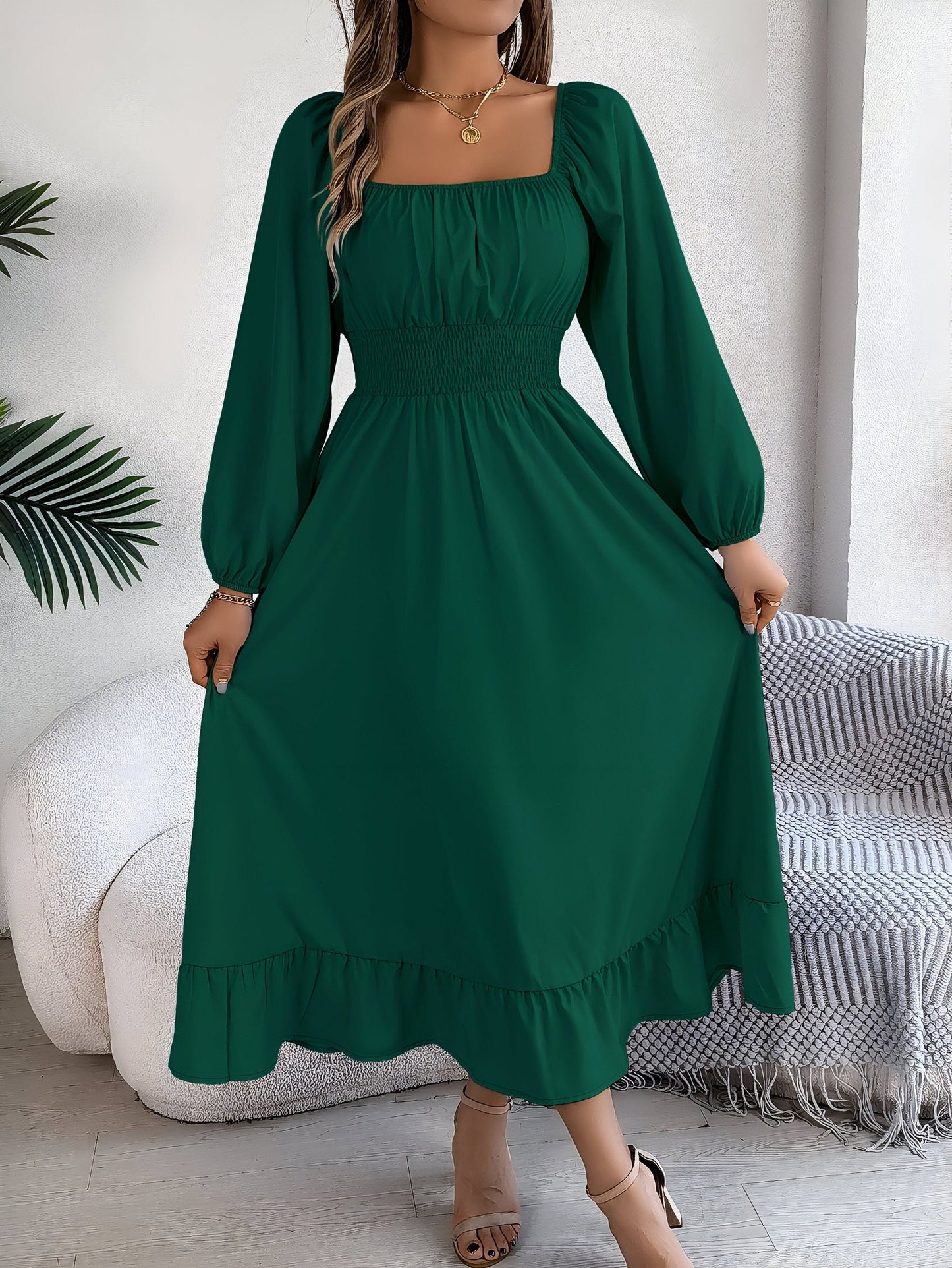Myla | Bridesmaid Dress with High Tails Design for Women