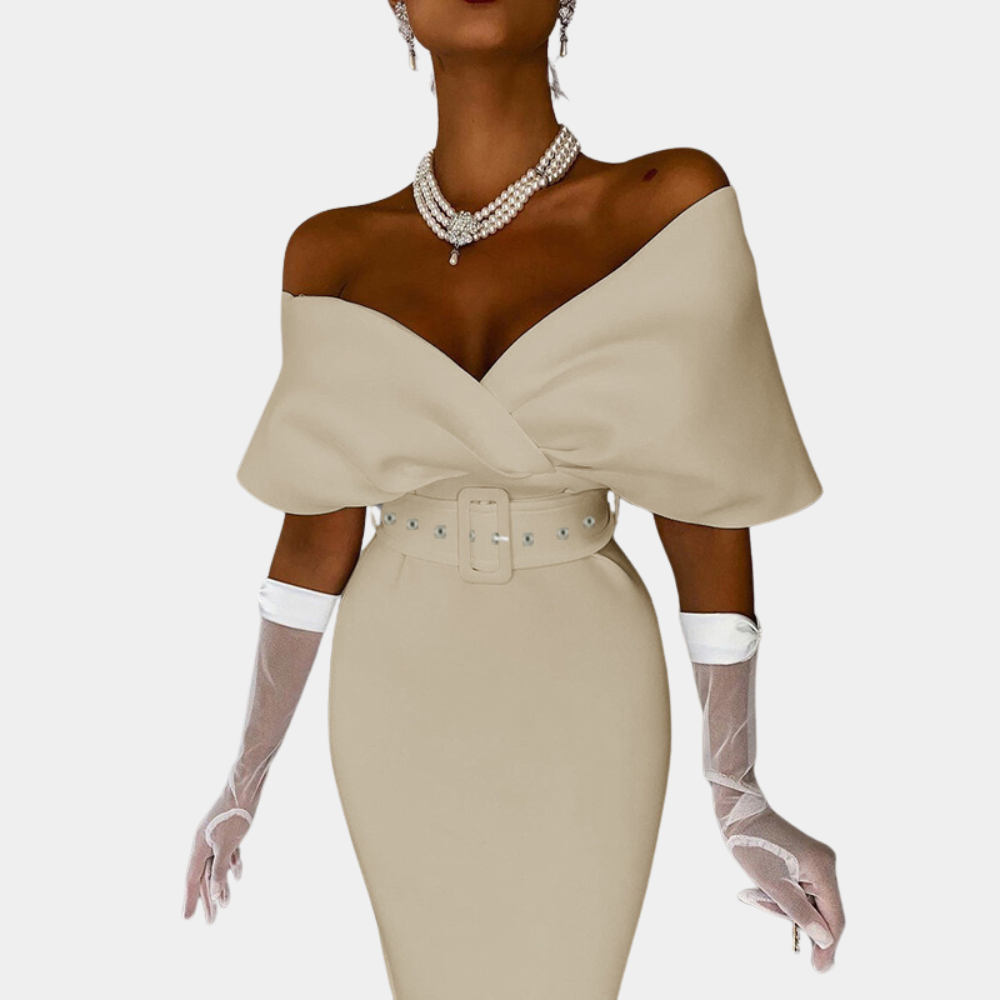 Myla | Off-Shoulder Summer Evening Dress for Women