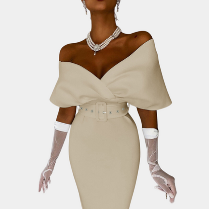 Myla | Off-Shoulder Summer Evening Dress for Women