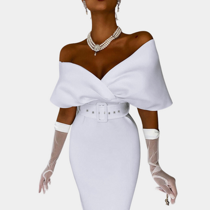 Myla | Off-Shoulder Summer Evening Dress for Women