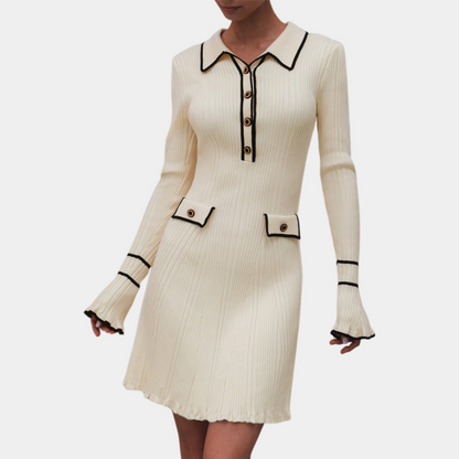 Myla | Elegant Long Sleeve Summer Dress for Women