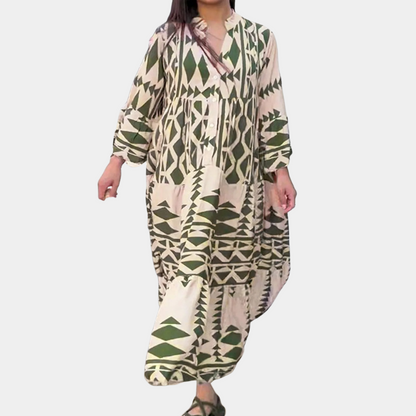 Myla | Long Summer Dress In Boho Style for Women