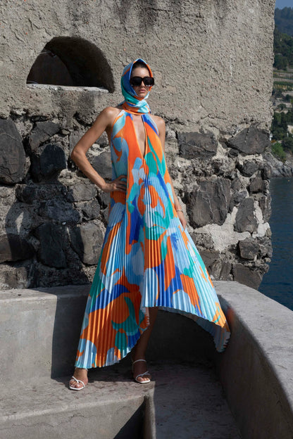 Myla | Elegant Halter Maxi Dress for Women