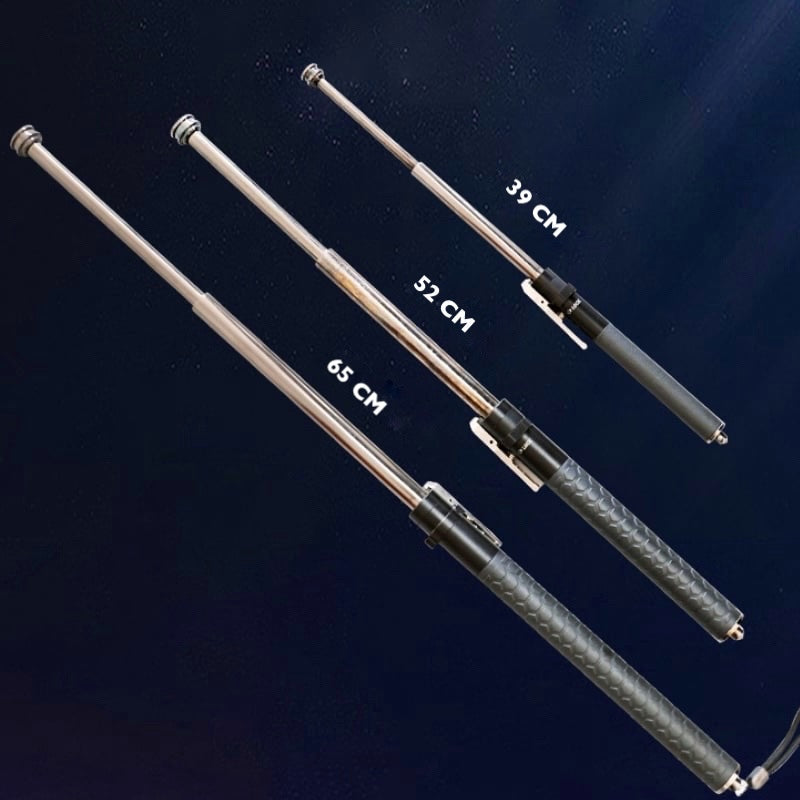 Automatic Self Defense Walking Stick | Extends Instantly | Anti-Slip Grip