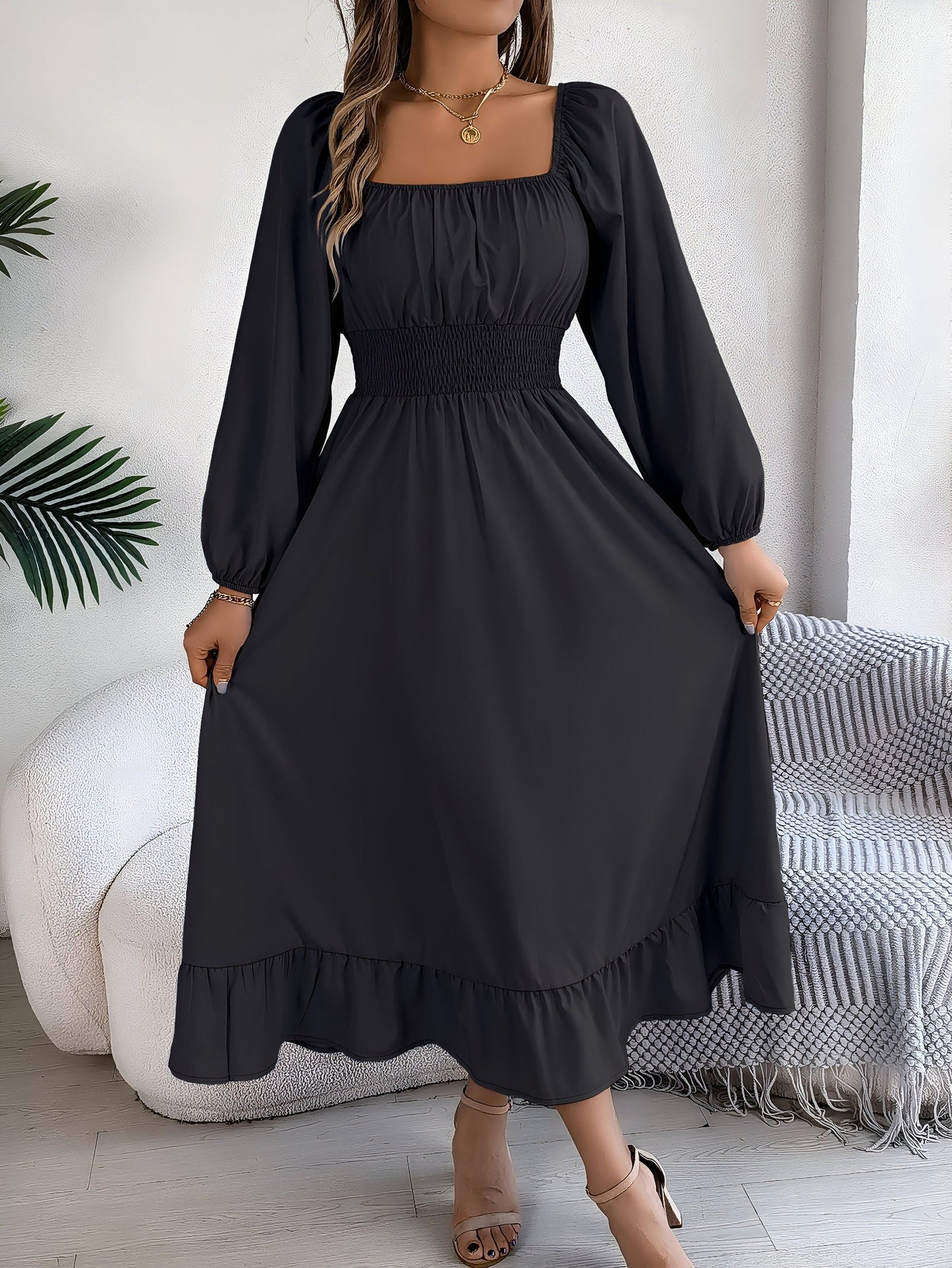 Myla | Bridesmaid Dress with High Tails Design for Women