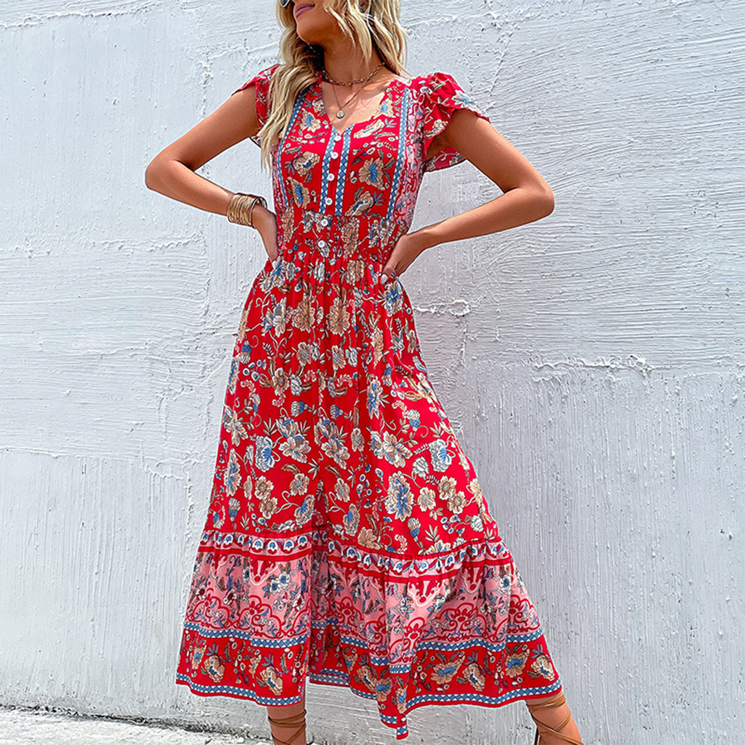 Myla | Summer Boho Dress for Beach and Festival